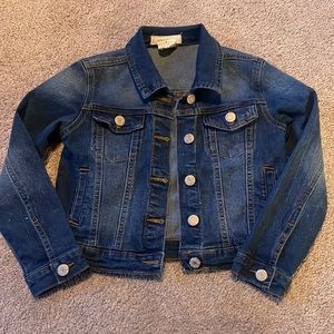Girls size 8 blue Jean jacket